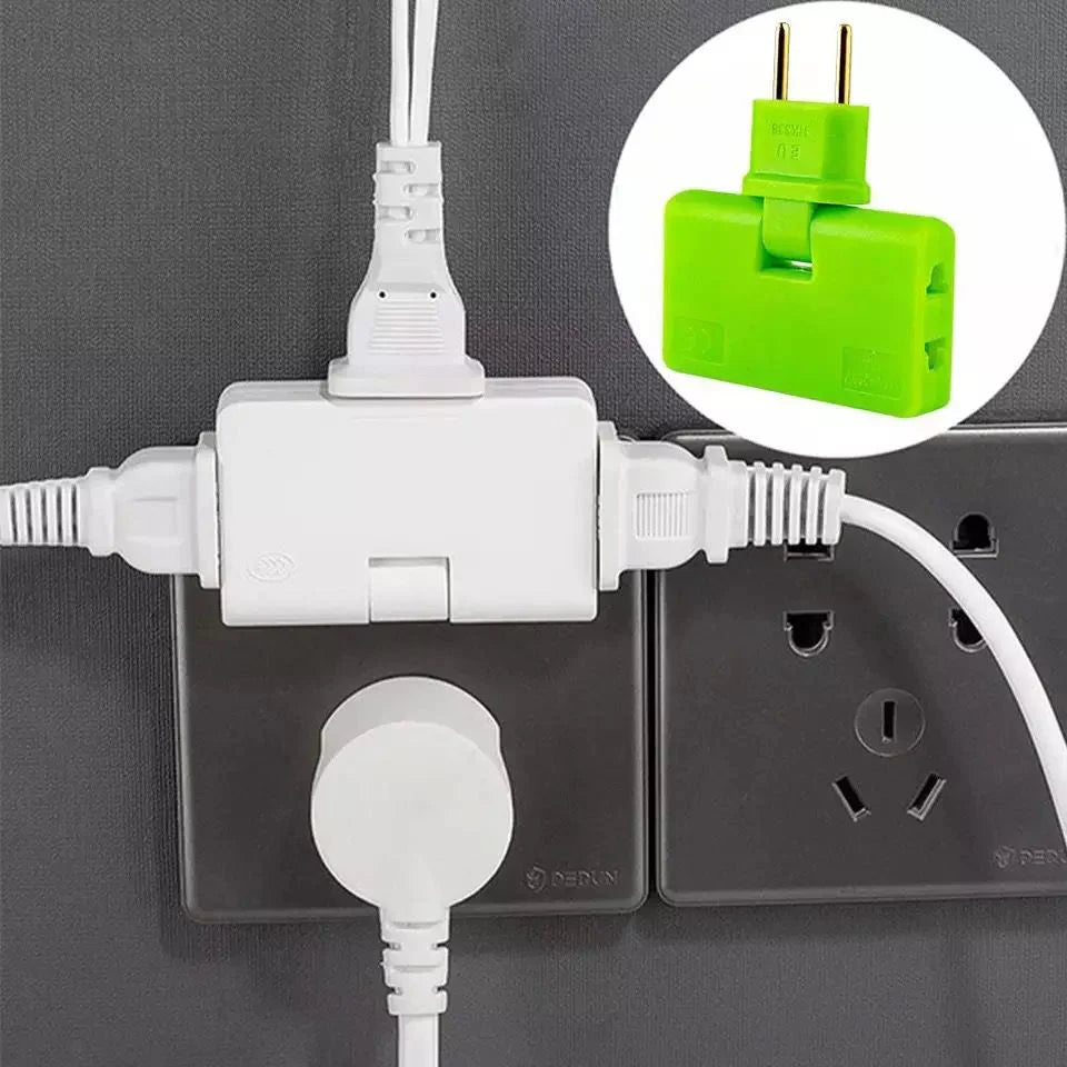 Adaptador de Enchufe 3 en 1 Universal